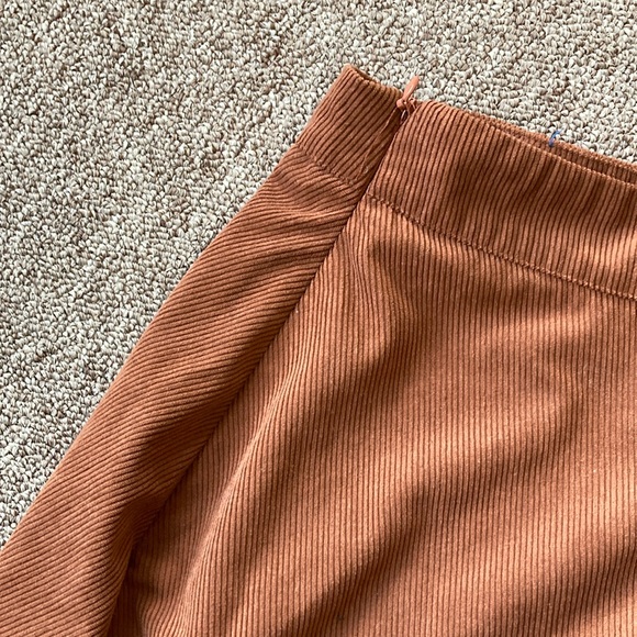 Cupshe Orange Midi A-Line Skirt for Casual Wear - Picture 5 of 9